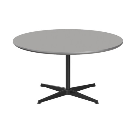 Fritz Hansen A223 Tischserie Säulenfuss - Black - Grey Efeso (725)