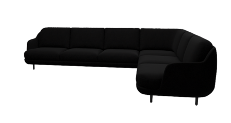 Fritz Hansen Lune™ JH610 - 6-sitzer Ecksofa - Hallingdal 190