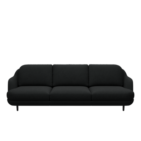 Fritz Hansen Lune™ JH300 - 3-sitzer Sofa - Steelcut 190