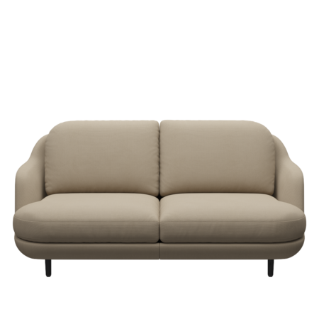 Fritz Hansen Lune™ JH200 -  2-sitzer Sofa - Steelcut 240