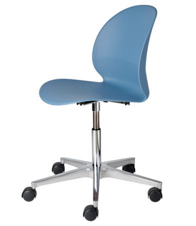 Fritz Hansen N02™ Recycle N02-30 Drehstuhl - LIGHT BLUE