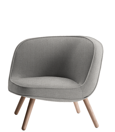 Fritz Hansen VIA57™ BI01 Lounge sessel stoff - BEIGE