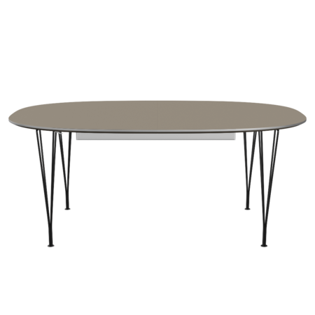 Fritz Hansen B619 Tischserie Erweiterung - Black -Grey Bromo (724)