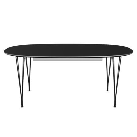 Fritz Hansen B619 Tischserie Erweiterung - Black -Schwarz (720)