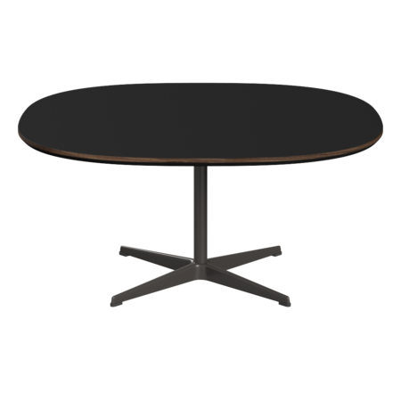 Fritz Hansen Couchtisch A203 Superzirkular 100X100 Cm - Warm Graphite (180)-Grau (718)