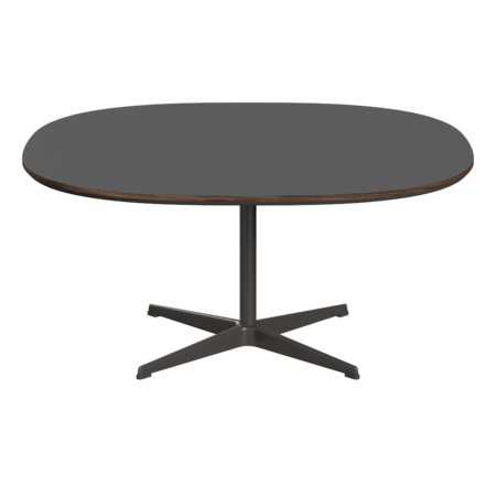 Fritz Hansen Couchtisch A203 Superzirkular 100X100 Cm - Warm Graphite (180)-Grey Bromo (724)