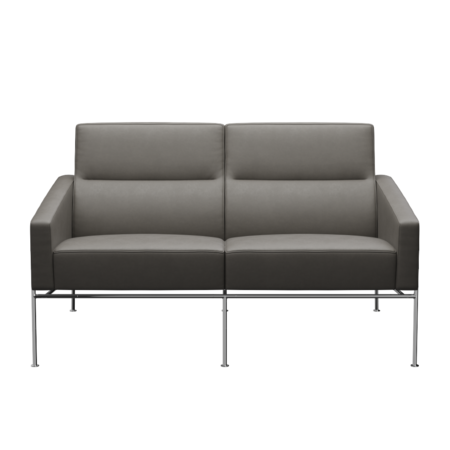 Fritz Hansen Serie 3300 3302, 2-Sitzer-Essential-Lava