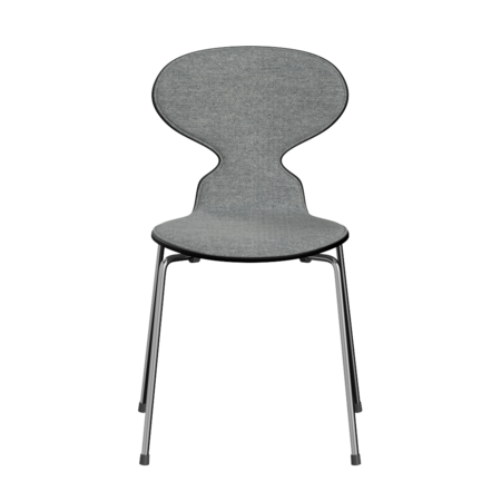 Fritz Hansen Ant™ 3101 - Front Polsterung - Lack - Stuhl - Hallingdal 116 - Black (190/195) - Chrome