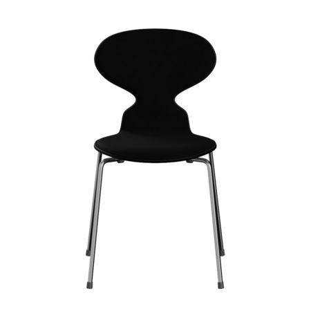 Fritz Hansen Ant™ 3101 - Front Polsterung - Lack - Stuhl - Hallingdal 190 - Black (190/195) - Chrome