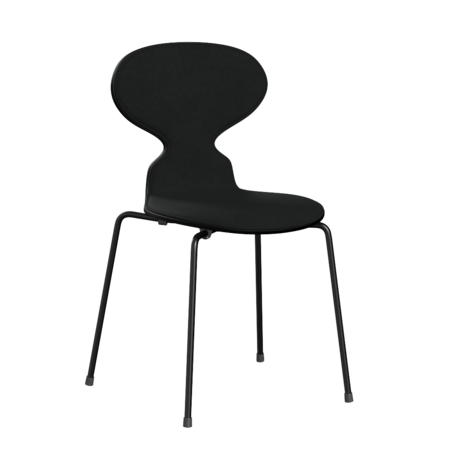 Fritz Hansen Ant™ 3101 - Front Polsterung - Lack - Stuhl - Steelcut 190 - Black (190/195) - Black (190)