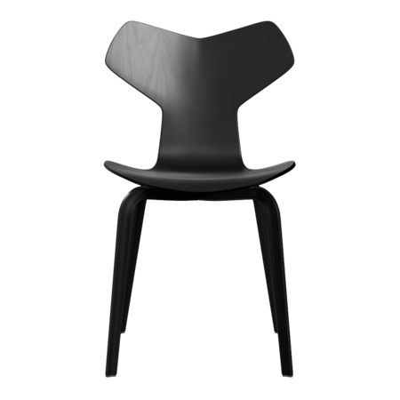 Fritz Hansen Grand Prix™ 4130 - Stuhl - Schwarz (190) - Schwarz (190/195)