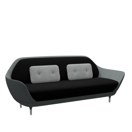 Fritz Hansen Favn™ JH3 - 3-Sitzer Sofa-Hallingdal 190-Hallingdal 116