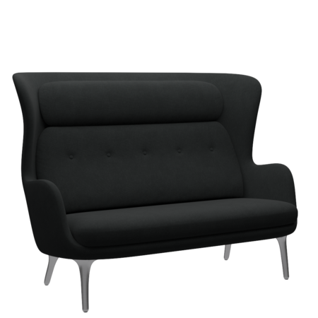 Fritz Hansen Ro™ JH110 - 2-sitzer Sofa-Steelcut 190-Steelcut 190