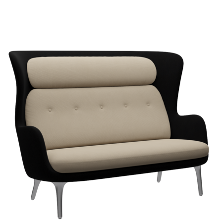 Fritz Hansen Ro™ JH110 - 2-sitzer Sofa-Steelcut 190-Steelcut 240