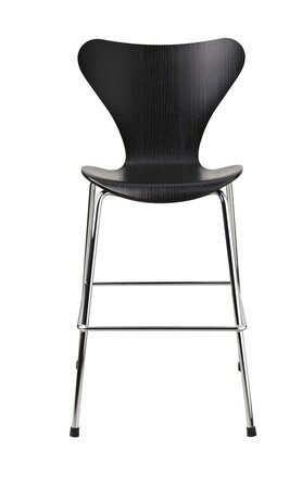 Fritz Hansen Series 7™ Junior Kinder-Lehrstuhl - Black/chrome