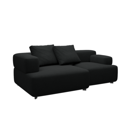 Fritz Hansen Alphabet Sofa™ PL210 Series - 2-Sitzer Sofa - Steelcut 190 - 1 Eckrücklehne - 1 Rückenlehne - 1 Armlehne links