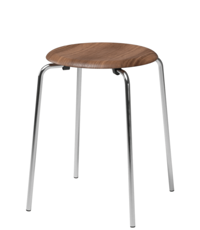 Fritz Hansen Dot™ Hocker - Nussbaum