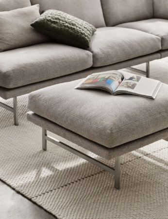 Fritz Hansen Lissoni Sofa™ PL110 - Breiter Hocker