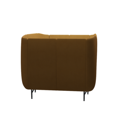 Fritz Hansen Plenum™ JH1004MU - Besprechungskabine-Wiederholte Wolle / Safron/Natur (448)