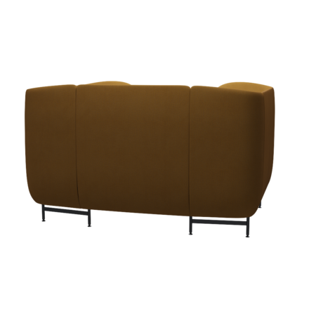 Fritz Hansen Plenum™ JH1004MU - Besprechungskabine-Wiederholte Wolle / Safron/Natur (448)