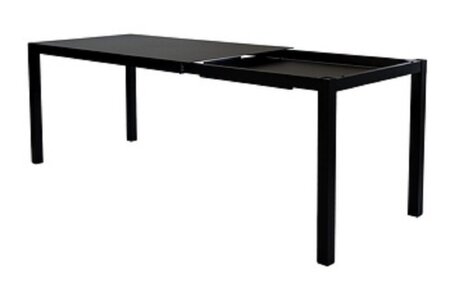 Fiam Aria Gartentisch ausziehbar 140/200 x 80cm - Schwarz