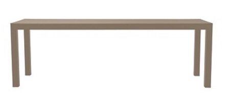Fiam Aria Gartenbank 140 x 40cm - Taupe