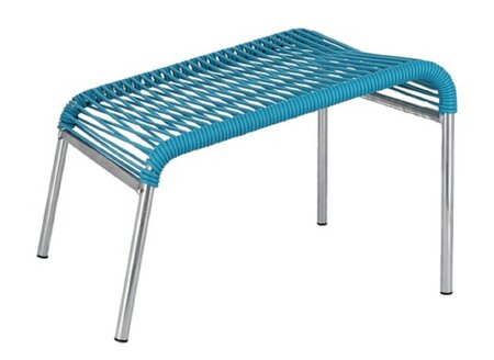 Fiam Mya Spaghetti Outdoor Sitzhocker - Petrol