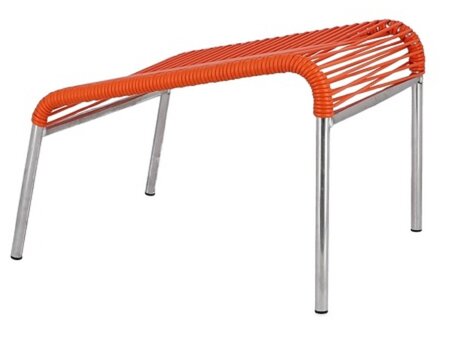 Fiam Mya Spaghetti Outdoor Sitzhocker - Orange