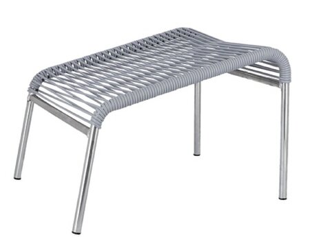 Fiam Mya Spaghetti Outdoor Sitzhocker - Grau