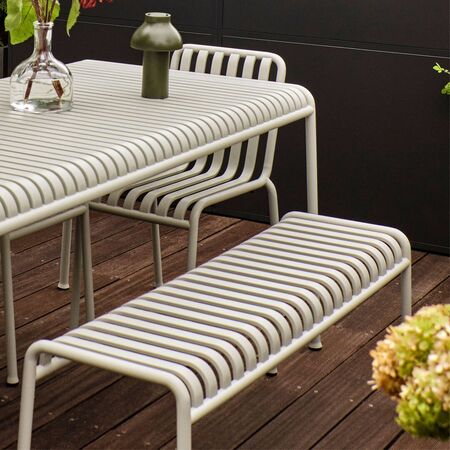 HAY Palissade Bench Cream WhiteHAY Living Palissade Bench Cream White