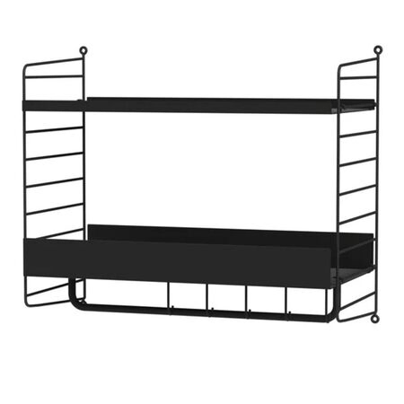 String_Furniture_System_Flur_G_Schwarz