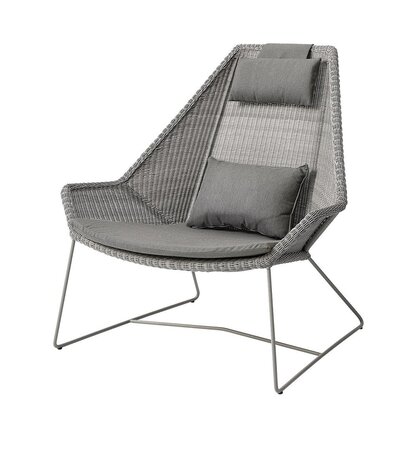 Cane-Line Breeze Highbacksessel-Cane-line Weave, Taupe-Cane-line Natté, Taupe