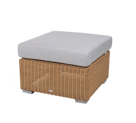 Cane-Line Chester Hocker-Cane-line Weave, Natural-Cane-line Natté m/QuickDry & Airflow System, Light grey
