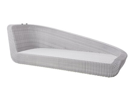 Cane-Line Savannah Daybed Modul, links - White grey, White 