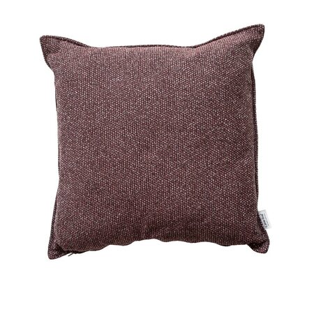 Cane-Line Zierkissen 50x50x12-Cane-line Wove, Dark bordeaux