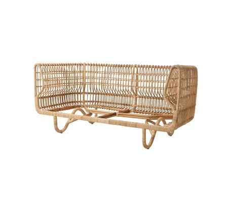 Cane-Line Nest Sofa (Indoor)-7522RU-1402 Rattan, Natural-None