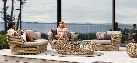 Cane-Line Nest Hocker klein