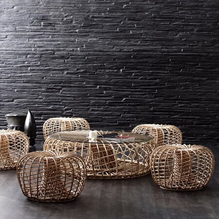 Cane-Line Nest Hocker klein