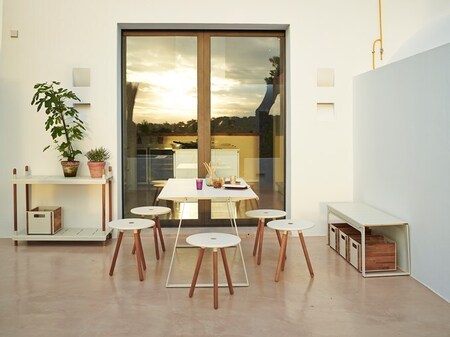 Cane-Line Area Beistelltisch/Hocker