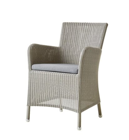 Cane-Line Hampsted Sessel-Taupe, Cane-line Weave-White, Cane-line Natté