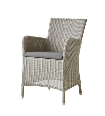 Cane-Line Hampsted Sessel-Taupe, Cane-line Weave-Black, Cane-line Natté