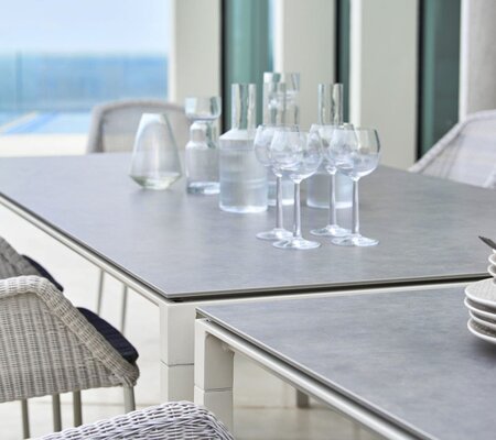 Cane-Line Pure Tischgestell 200x100 cm