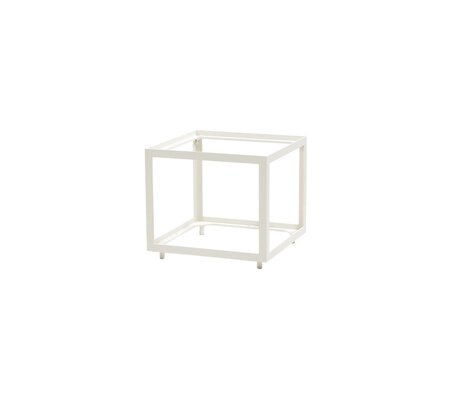 Cane-Line Level Beistelltisch Klein-5007AW White, Aluminium-Ohne