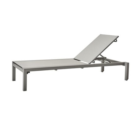 Cane-Line Relax Sonnenliege-5966TXL Light Grey, Cane-line Tex-Ohne