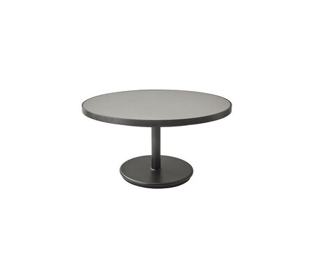 Aluminium, Lava Grey - Table Top, Dia. 75 cm, Aluminium, Lava Grey  Ceramic Light Grey