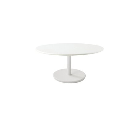 Aluminium, White - Table Top, Dia. 80 cm, Aluminium, White