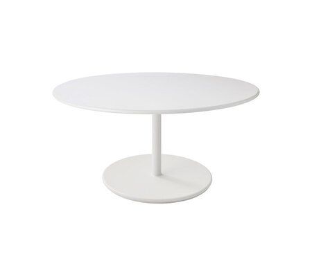 Aluminium, White - Table Top, Dia. 110 cm, Aluminium, White