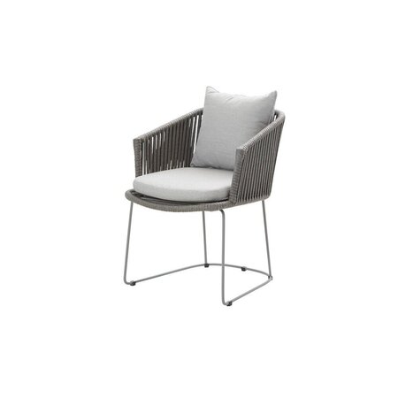Cane-Line Moments Stuhl-Cane-line Soft Rope, Grey-Light Grey, Cane-line Natté