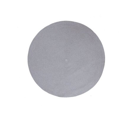 Cane-line Circle Teppich dia. 140 cm (74140) - Soft Rope Light grey