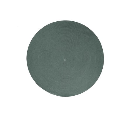 Cane-line Circle Teppich dia. 140 cm (74140) - Dark green